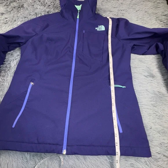 The North Face Apex Elevation‎ Purple Jacket Womens Large Winter Coat Snow Rain - Picture 9 of 16